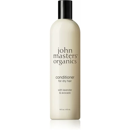 John Masters Organics Lavender & Avocado Conditioner balzam za suhe in poškodovane lase 473 ml