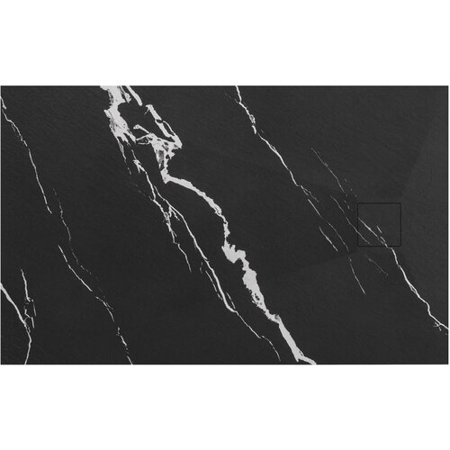 Rea tuš pladenj magnum carrara black 80x100 Cene