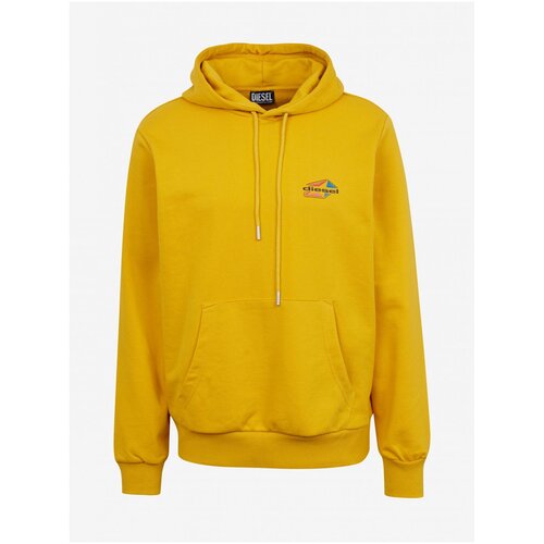 Diesel Yellow Mens Hoodie Girk - Men Slike