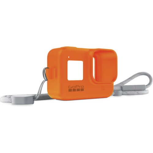 GoPro AJSST-004 silikonska futrola sa podesivim kai&amp;scaron;on za HERO8 Black narandžasta Slike