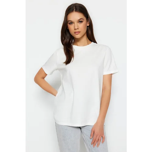 Trendyol T-Shirt - Ecru - Regular fit