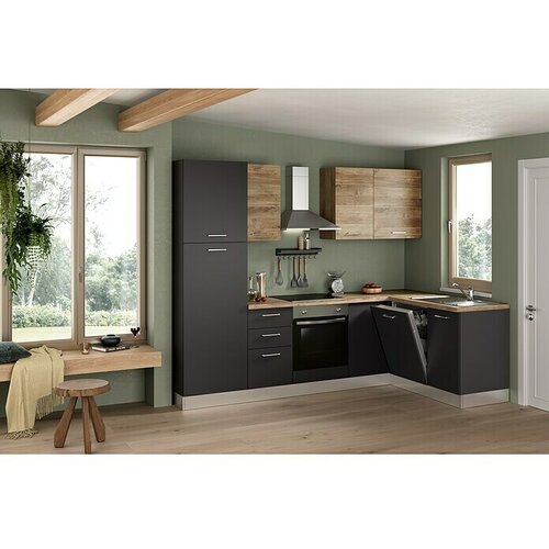 Marinelli Cucine Montažna kutna kuhinja Vega (Š x D: 270 x 160 cm, S električnim uređajima) Cijene