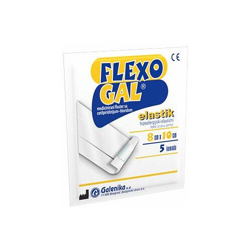 Flexogal flaster 10cmx8cm elastik Slike