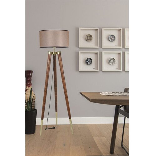 Opviq podna lampa, 160 cm, E27, orah Cene