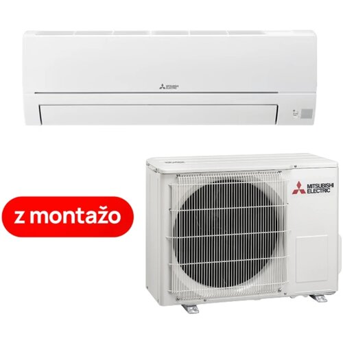 Mitsubishi klima naprava z MONTAŽO [MSZ-HR35VF-E3 / MUZ-HR35VF-E4] - - Panteh Cene