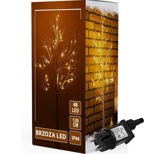  Ukrasno božično drvce 48 Led svijetala 120cm Slike