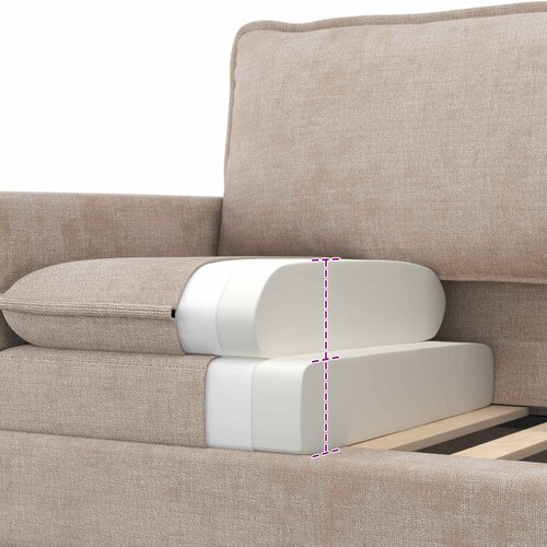 SOFA Bež 156 x 81 x 87,5 cm Poliester Slike