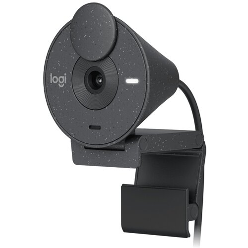 Logitech BRIO 305 graphit Full HD-Web kamera 1920 x 1080 Pixel integrirana pokrovna ploča, mikrofon Cijene