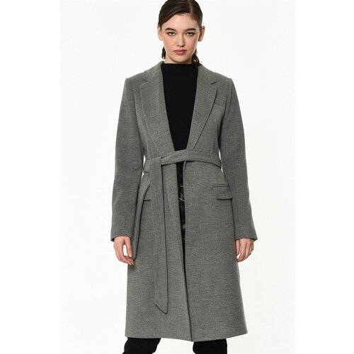 Dewberry Z6613 WOMEN'S COAT-GREY Cene
