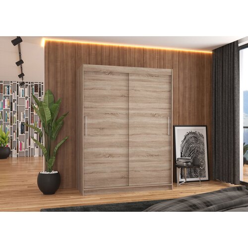 Klizni ormar Denver (150 cm)-okoladno smea Slike