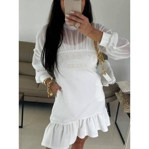 By o la la White dress cxp0741. R01 Slike