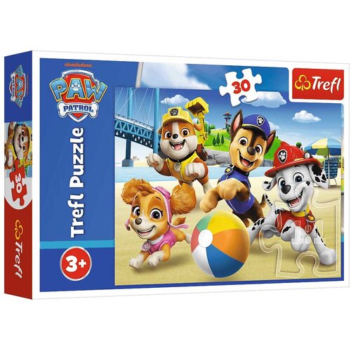 Trefl Paw Patrol Psi na plaži 30-delni puzzle - Slike