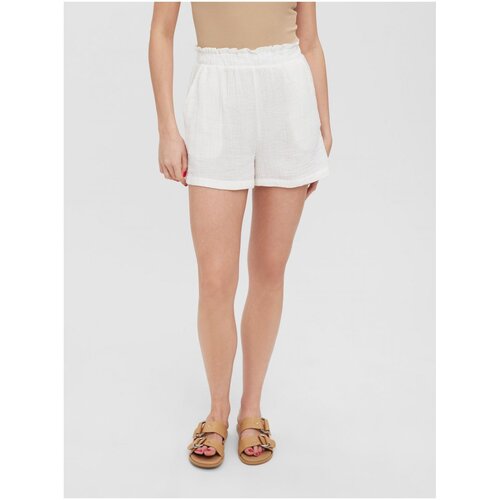 Vero Moda White shorts Natali - Women Cijene