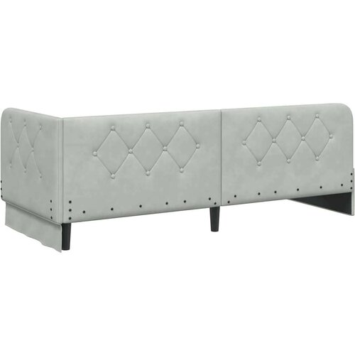  Kutni okvir kreveta Svijetlo siva 80 x 200 cm Bar&amp;scaron;un Slike