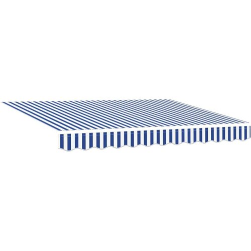  Ručno sklopiva tenda Plava i bijela 3 5 x 2 m - Plava i bijela (antracitni okvir) 3 5 x 2 m Ručna Slike