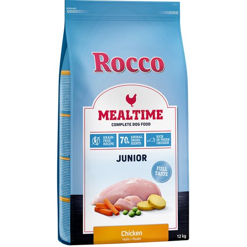 Rocco Mealtime Junior - piščanec Varčno pakiranje: 2 x 12 kg Cene