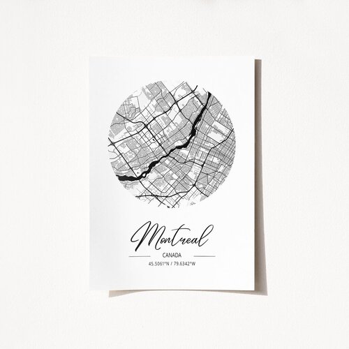 Wallity Poster Canada-2072, 42x59,4 cm Cene