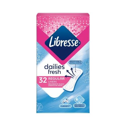Libresse normal dnevni ulošci 32 komada Cene