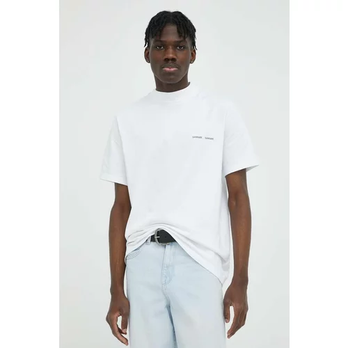 Samsoe Samsoe Pamučna majica boja: bijela, glatki model