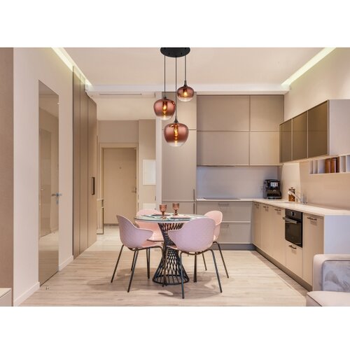 Globo 15548-3HG - visilica na sajli maxy 3xE27/40W/230V bakarna Slike