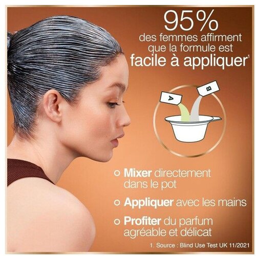 Garnier Barve za lase Good Nachf&amp;uuml;llset f&amp;uuml;r permanente Haarfarbe - 4.15 Marron Kostanjeva Slike