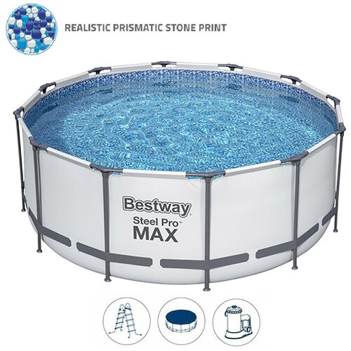 Bestway bazen za dvorište pro max 366x122cm sa kompletnom opremom 56420 Slike