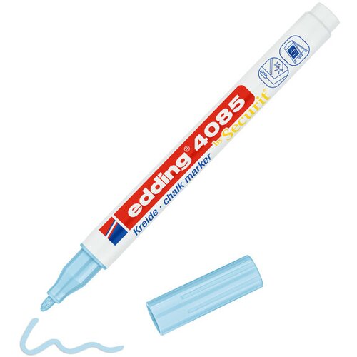 Edding marker za staklo chalk marker E-4085 1-2mm pastel plava Slike