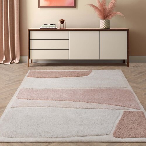 Asiatic Carpets Ružičasti/krem tepih 160x230 cm Horizon &amp;ndash; Slike