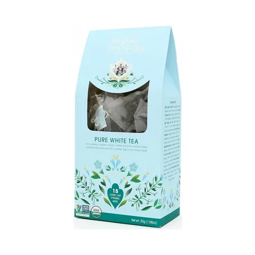 English Tea Shop Bio beli čaj - 15 piramidnih vrečk