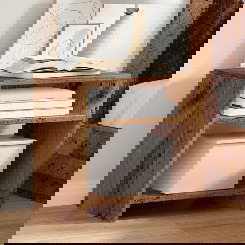 vidaXL Nočne omarice 2 kosa starinski les 40x30x40 cm inženirski les Cene