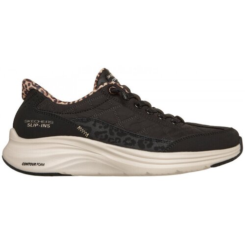 Skechers Modne superge Contour foam-leopard dream Črna Slike