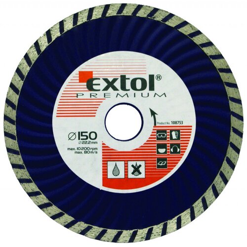 Extol Premium Dijamantsko sečivo 115mm Turbo (108751) Cene