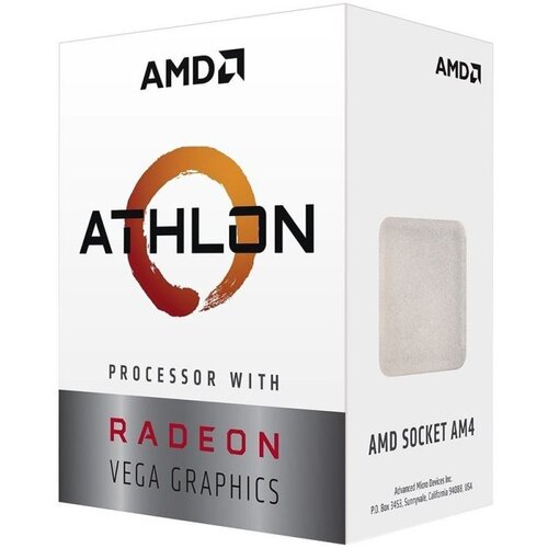AMD CPU Desktop 2C/4T Athlon PRO 300GE (3.4GHz,5MB,35W,AM4) tray, with Radeon Vega 3 Graphics Slike