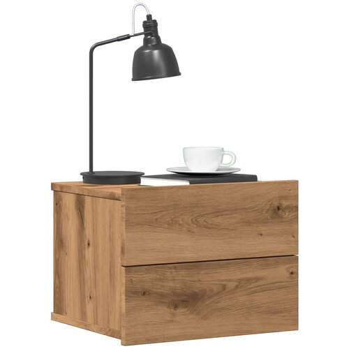 vidaXL Zidni noćni ormarić Artisan hrast 40x32x30 cm Cijene