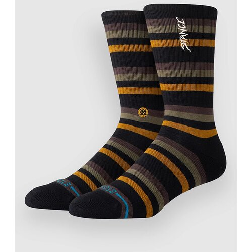 Stance Slipping Crew Socks black Cene