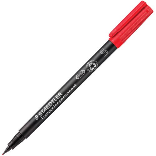 Marker PERMANENTNI 0,4MM RECIKLIRANI LUMOCOLOR STAEDTLER 313-2 CRVENI Cijene