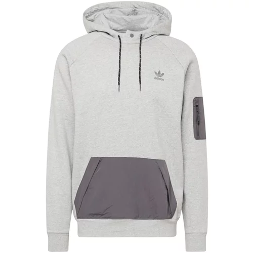Adidas Sweater majica siva / boja blata
