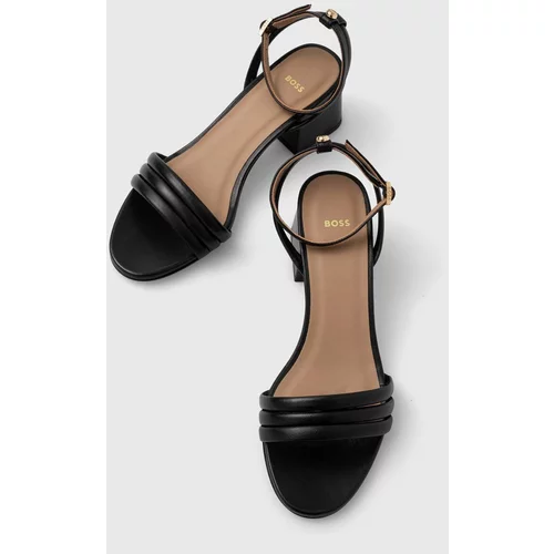 Boss Kožne sandale Melanie boja: crna, 50516811