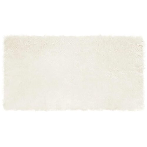 vidaXL lažna ovčja preproga bela 80 x 150 cm poliester Cene