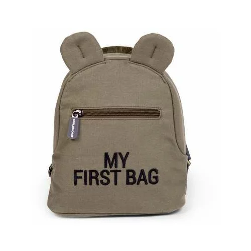Childhome dječji ruksak MY FIRST BAG Canvas Khaki