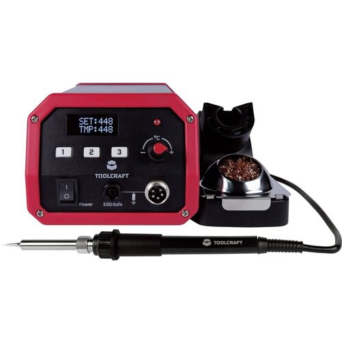 Toolcraft Digitalna spajkalna postaja ST-50D 50 W, (20413915) Cene