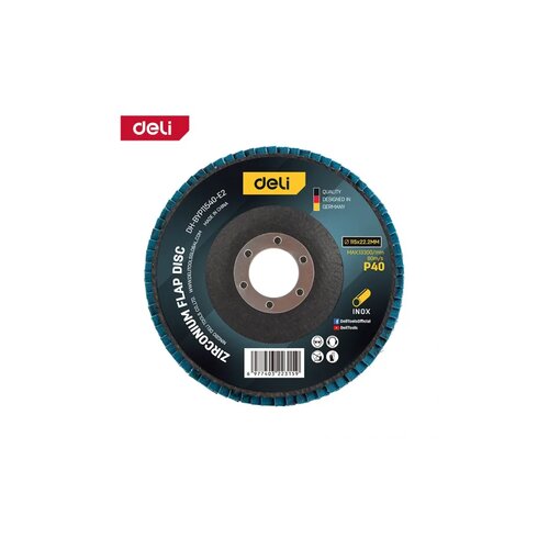 Deli Lamelarni brusni disk Zn inox/metal 115mm G40 EDH-BYP11540-E2 Cene
