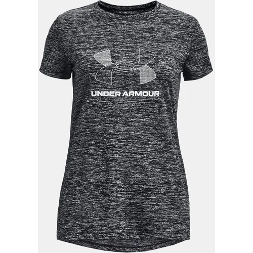 Under Armour T-Shirt UA Tech BL Twist SS-BLK - girls