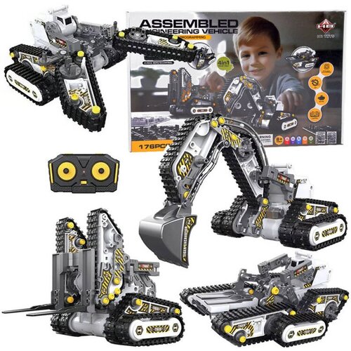  4u1 set za građevinske strojeve. na daljinsko upravljanje, 176 komada rc0694 Cijene