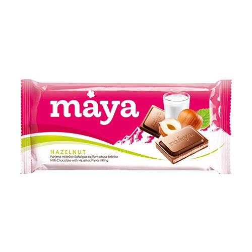 Maya čokolada lešnik 90g Cene