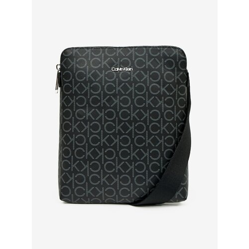Calvin Klein mu ka torbica Black Patterned Crossbody ePonuda