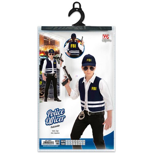  Set FBI kostum - velikost 140 Cene