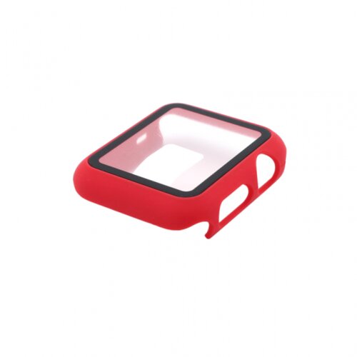 Tempered glass case za iwatch 38mm crvena Slike