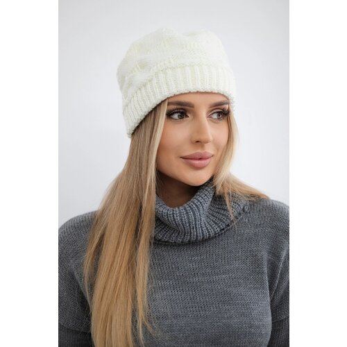 Kesi marka niezdefiniowana Women&amp;#039;s cap Nastia K373 ecru Slike