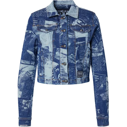 Versace Jeans Couture Prijelazna jakna indigo / plavi traper